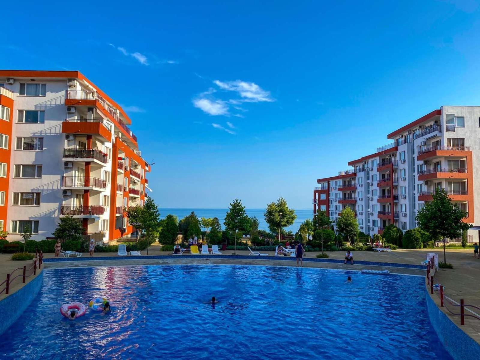 Panorama Fort Beach, Фамилно студио Deluxe Свети-Влас Экстерьер фото