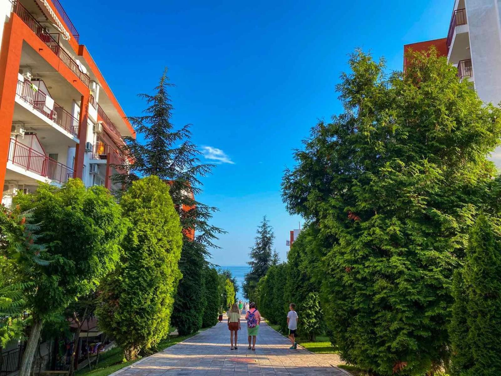 Panorama Fort Beach, Фамилно студио Deluxe Свети-Влас Экстерьер фото